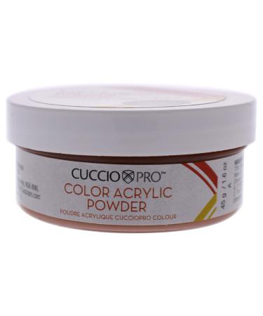 Cuccio Pro - Color Acrylic Powder - Chocolate Truffle - for Women - Acrylic Powder - 1.6 oz