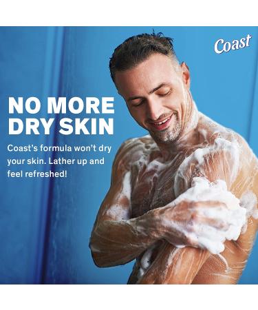 Coast CARE Body Wash - Atlantic Rush 18oz (Pack of 6) | Hydrating and Nourishing Formula - Buy Online on GoSupps.com