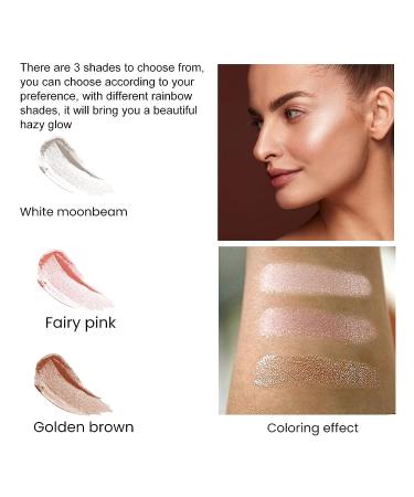 Fairy Highlight Patting Powder Stick Trio - Body Highlighter for Hair, Face, Eyes - Sparkle Powder Set - Buy Online on GoSupps.com