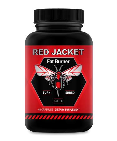 Red Jacket Thermogenic Fat Burner Advanced Weight Loss Pills for Energy Boost Metabolism Ignite Extreme Shred and Focus Ultra Potent Diet Supplement for Lean Body and Performance Power