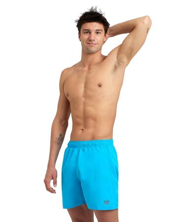 Arena Fundamentals X-Short R Men's bathrooms for beach and pool men's swimming trunks made of soft recycled fast drying material X-shorts with inside briefs made of network L Turquoise-Dark Olive