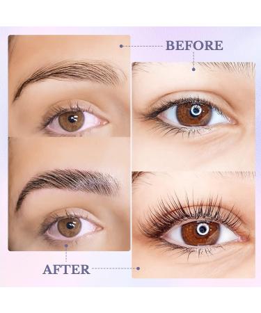 Libeauty Lash Lift and Brow Lamination 2 in 1 Kit Eyelash Perm Sachet Disposable Professional Quality Quick Lash Lifting Semi-Permanent Curling Perming - Updated Version 5 packs of each lotion - Buy Online on GoSupps.com