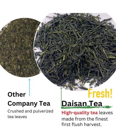 Daisan Tea Daisan Tea Honyama Sencha Japanese Green Tea Premium Tea | New Harvest Ryoku-Cha from Shizuoka Japan New to Europe (50g - Buy Online on GoSupps.com