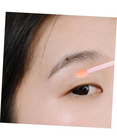 Gogogmee 100pcs Eye Shadow Stick Cosmetic Eyeshadow Brush Mini Makeup Sponge Para Comestic Emulsion Pink 6.20X0.50X0.50CM Pink - Buy Online on GoSupps.com