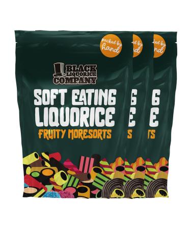 Black Liquorice Company - Fruity Moresorts 3 x 165g