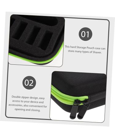 Minkissy Electronic Shaving Case Eva Hard Pocket Razor Travel Kit for Beard Care International Shipping Available - Buy Online on GoSupps.com