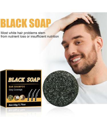  G n rique Reverse Gray Hair Men/Women Gray Coverage Soap Volume Boosting Darkening Formula 50g Sensitive Scalp Care Restoring Natural Look for Adult Men & Women Grooming - Buy Online on GoSupps.com