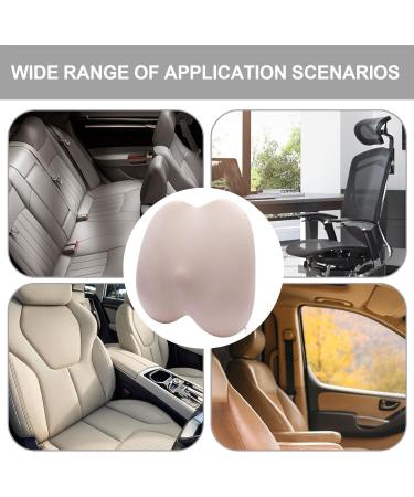 Back Rest for Car | Car Seat Back Support Breathable | Car Seat Waist Protection Support Ergonomic Soft Sponge Backrest Cushion Pink - Buy Online on GoSupps.com