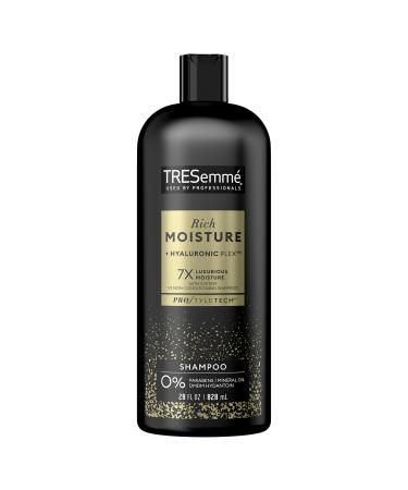 TRESemm  Rich Moisture Hydrating Shampoo for Dry Hair Formulated With Pro Style Technology 28 oz