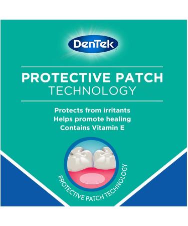 DenTek Canker Cover Patch - 6 Count | Fast-Acting Relief for Canker Sores - Buy Online on GoSupps.com