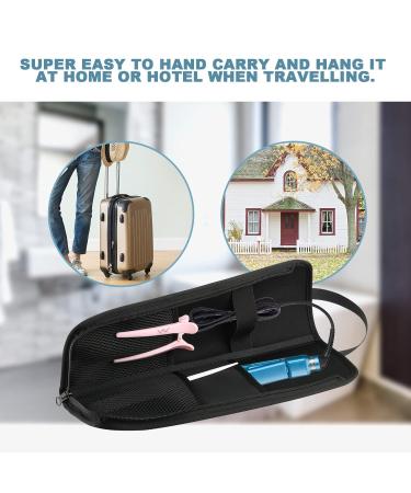 Buy Beautyflier Premium Universal Flat Iron Holder Travel Bag - Heat-Resistant Canvas Tote for Hair Straighteners Ideal for Home & Travel Use Fits Most Hair Tools (White Flower - Buy Online on GoSupps.com