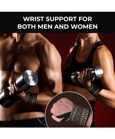Iconic Legendz Professional 20 Wrist Wraps (Pair) - Adjustable Straps for Gym and Weightlifting - Buy Online on GoSupps.com