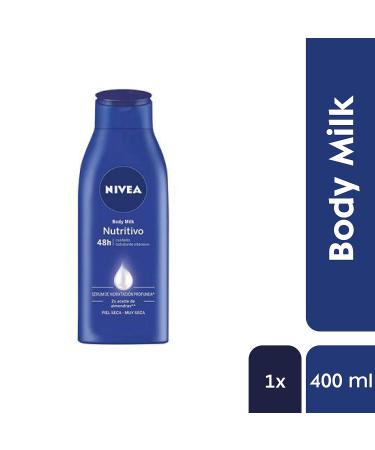 NIVEA Nutritivo Body Milk 400 ml - Hydrating Moisturizer for Soft Skin | International Shipping Available - Buy Online on GoSupps.com