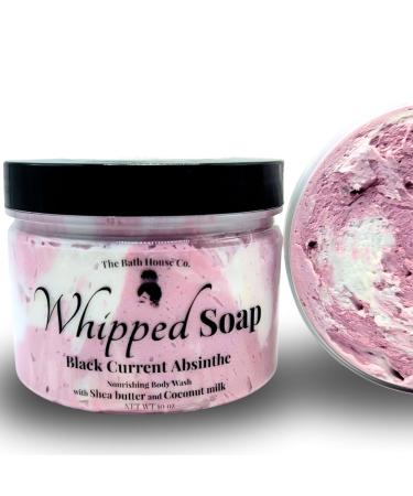 Whipped Soap Body Wash | Black Current Absinthe 10.00 Ounce (Pack of 1) white
