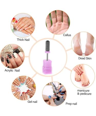 minkissy Nail Drill Bits Nail Bits Cuticle Drill Bits for Nails Manicure Accessories Manicure Supplies Carbide Drill Bits for Nails Acrylic Drill Bits Electric Nail Supplies Tungsten Steel 0.6x0.6x4.2cm As Shown3 - Buy Online on GoSupps.com