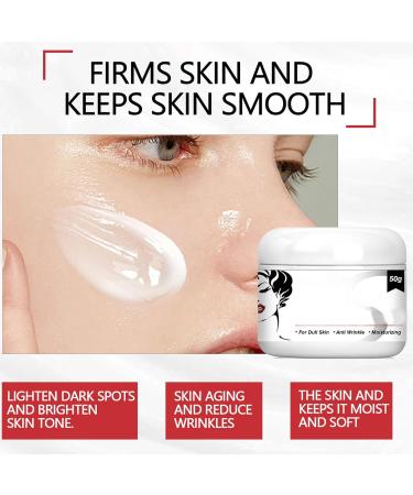 Face cream facial whitening agent skin softening skin cream brightens pigmentation lightens skin tone and reduces wrinkles for whitening moisturizing firming skin cream - Buy Online on GoSupps.com
