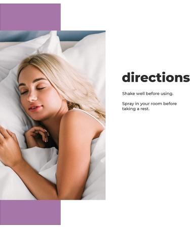 TreeActiv Sleep Spray - Calming Lavender Chamomile Pillow Mist with Witch Hazel - 1000+ Sprays for Room, Bed, and Linens - Buy Online on GoSupps.com