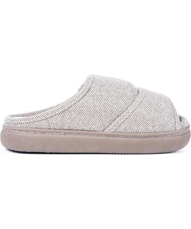 Sisttke Diabetic Slippers for Women Men - Adjustable Arthritis Edema Swollen Feet House Shoes - Extra Wide Fit - Light Coffee Color - Buy Online on GoSupps.com