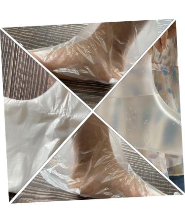 PLAFOPE Couvre-pieds Jetables 100 Pi ces Grosse Taille Film Imperm able Respirant Prot ge-pieds Spa Soin P dicure Usage Professionnel Et Maison - Buy Online on GoSupps.com
