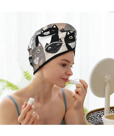 Super Absorbent Microfiber Hair Towel Wrap for Women - Quick Dry Coral Velvet Hair Cap for Long Curly & Thick Hair - Buy Online on GoSupps.com