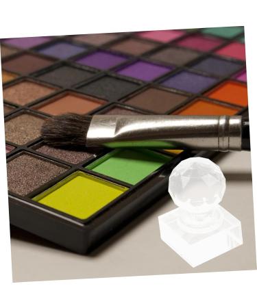 FOMIYES Eye Shadow Plate Powder Stamper Eye Shadow Stamp Tool Eyeshadow Pressing Stamper Powder Seal Acrylic 3.00X1.85X1.85CM Transparent - Buy Online on GoSupps.com