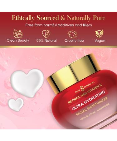Retinol & Vitamin E Ultra-Hydrating Facial Moisturizer - Anti-Aging Smooths Wrinkles Made in Korea - 1.69 FL.OZ - Buy Online on GoSupps.com