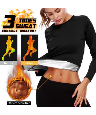 Shop Hocaies Women's Neoprene Sauna Shirt - XXL Fitness Corset for Enhanced Sweat & Body Shaping - Ideal for Cardio & Endurance Training - Buy Online on GoSupps.com