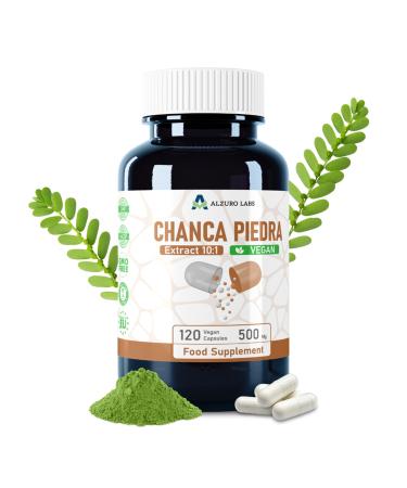 Chanca Piedra | 5 000 mg quivalent (extrait 500 mg 10:1) | 120 capsules v g taliennes | 4 mois de stock | Compl ment alimentaire certifi en laboratoire GMP
