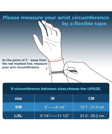 Wrist Brace for Carpal Tunnel - Adjustable Support for Men & Women | GripPro Right Hand (S/M) - Relief for Tendonitis Arthritis & Injuries - Buy Online on GoSupps.com
