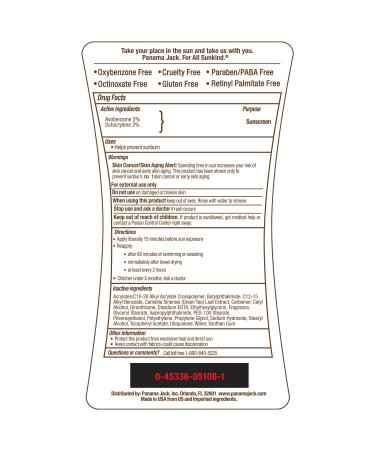 Panama Jack Golden Days Pack - Travel Sunscreen Tanning Lotion SPF 8 15 & 30 Suntan Sun Care Pack - Buy Online on GoSupps.com