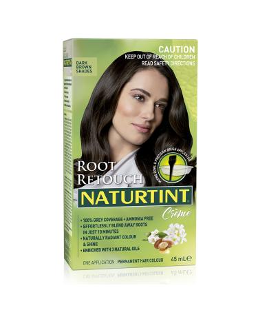 Naturtint Ammonia-Free Root Retoucher Dark Blonde 100% Coverage 45ml Dark brown