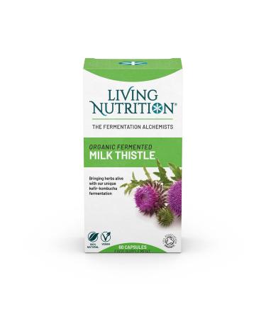 Organic Fermented Milk Thistle Food Supplement (60 Caps)