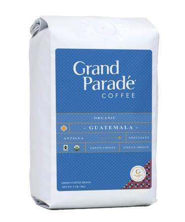 Grand Parade Coffee, 3 Lbs Unroasted Green Coffee Beans - Organic Guatemala Antigua SHG EP - High Altitude Single Origin - Low Acid - Specialty Arabica - Fair Trade - Fresh Crop