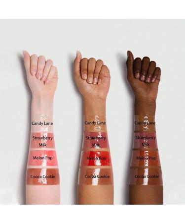  Mlllokfki Water Jelly Tint | Lip Cheek Tint | Glossy Lip Gloss High Pigment Tint 10 ml Glossy Lip Gloss Cosmetic High Pigment Long Lasting Clear Light Hydrating Lip Gloss For Dry Lips - Buy Online on GoSupps.com