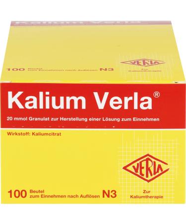 Potassium Verla 100 St. Granules