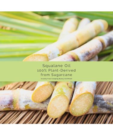 Pure Squalane Oil for Face Skin & Hair - 100% Plant-Derived Moisturizer - All Skin Types - 2 fl. oz - Buy Online on GoSupps.com