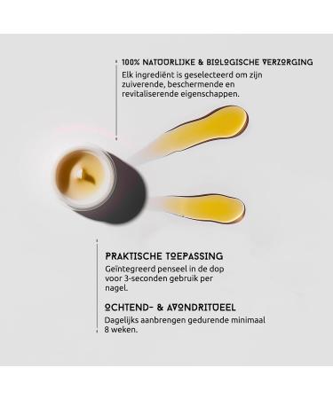 Bon Sens FUNGAL NAILS Organic Repair Oil for Damaged and Yellow Nails 100 Organic Care for Hands and Feet Provides Strength and Healthy Appearance Precise Brush Application 10ml - Buy Online on GoSupps.com