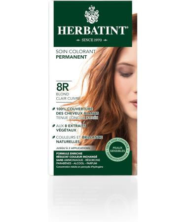 Herbatint Permanent Color Care 150ml - 8R Light Blond Copper - Buy Online on GoSupps.com