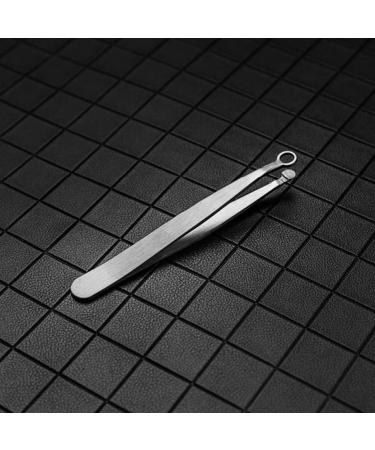 Beaupretty Brow Silver Noses Tweezers Steel Clippers Safe Precision Small Clamp Sideburns Removal Tool Stainless Trimmer Portable Tipped Creative Eyebrow and Simple Women Multi- - Buy Online on GoSupps.com