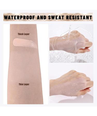 INTEROOKIE Natural Matte Makeup-Holding Concealer Foundation Sweat-Proof & Long-Lasting Oil Control Flawless Radiant Skin (4) - Buy Online on GoSupps.com