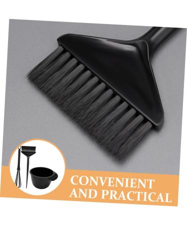 Beavorty 1 Set Hair Color Kit Tool Hair Coloring Bowl and Brush Hair Coloring Mixing Bowl Hair Coloring Brush and Bowl Salon Hair Coloring Bowl Pp Hair Dye Three Piece Suit re-usable - Buy Online on GoSupps.com