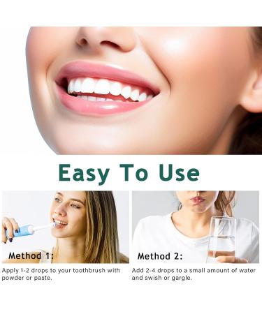 Gum Restore Drops Gum Repair for Receding Gums & Stain Removal Bad Breath Treatment for Adults(Dark Green) - Buy Online on GoSupps.com