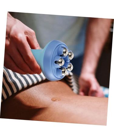 Buy Gleavi 3-in-1 Metal Massage Roller for Body Legs & Face - Yoga & Cervical Spine Relief Device - Buy Online on GoSupps.com