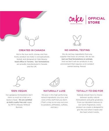 Cake Beauty Walk Triplemint Foot Creme 3.4 fl oz - Moisturizing and Refreshing Formula - Buy Online on GoSupps.com