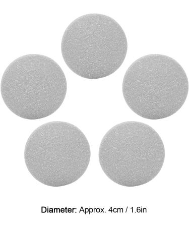 5 Piece Extra Coarse Cornel Remover - Hard Skin Callus Remover Replacement Rollers for Smooth Feet (Gray) - Buy Online on GoSupps.com