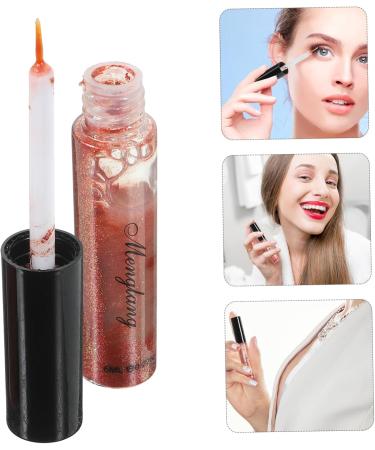 FRCOLOR 2pcs Glitter Eyeliner Eye Liner Pencils Liner Makeup Liner Liquid Eyeliner Flash 1 count (Pack of 1) Brownx2pcs - Buy Online on GoSupps.com