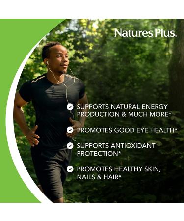 Nature's Plus Vitamin B-2 250 mg - 60 Tablets | Energy Support & Cell Health - Buy Online on GoSupps.com