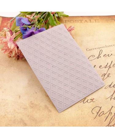 LZBRDY 4.1 x 5.8 Inch Diamond Lattice Layering Plastic Embossing Folder for Scrapbooking and Card Making - Christmas Craft Essential - Buy Online on GoSupps.com