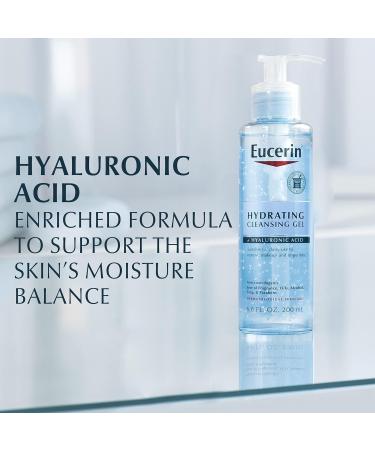 Eucerin DermatoClean Refreshing Cleansing Gel 200ml - Gentle Face Wash for All Skin Types | International Shipping Available - Buy Online on GoSupps.com