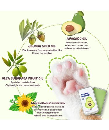 Dog Paw Balm | Safe if Licked Paw Balm - Nourishing Cream with Plant Butters for Feet - Winter Outdoor Home Travel - Buy Online on GoSupps.com